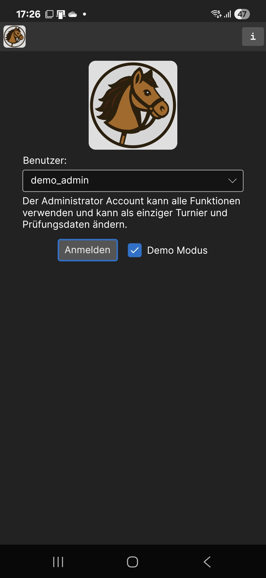 Demo Admin